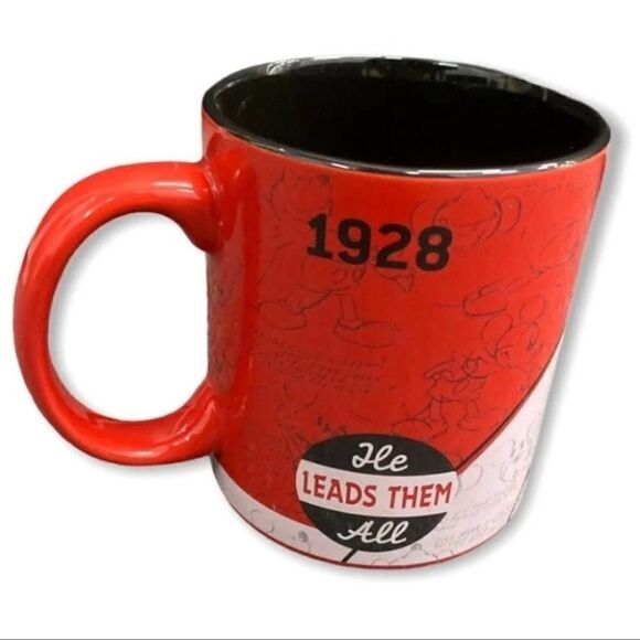 Disney‎ Mickey Mouse Mug American Classic Brand Est 1928 Large 20 oz Coffee USA - Picture 4 of 8